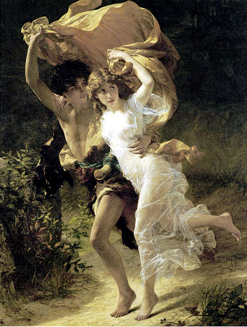 The Storm by Pierre Auguste Cot